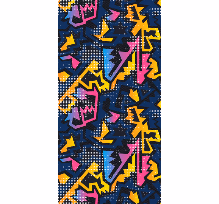 Geometric Graffiti Teenage blind - TenStickers