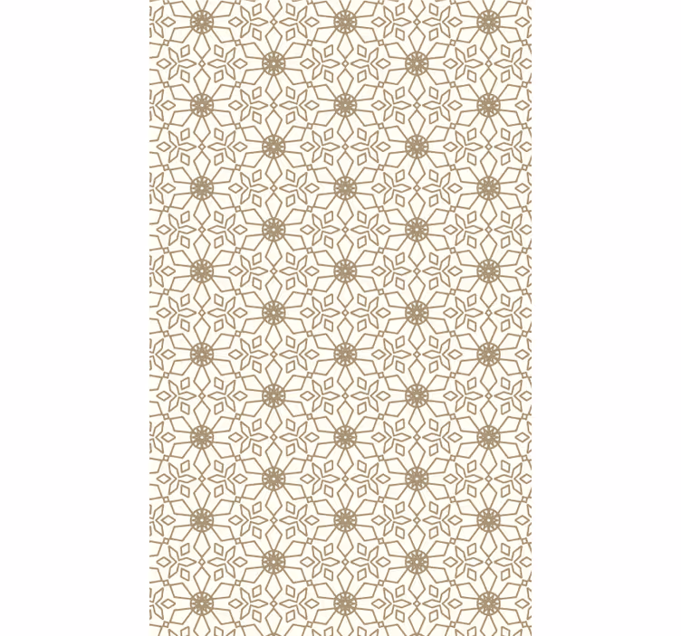Ceramic Geo Textures and pattern dining room roller blind - TenStickers