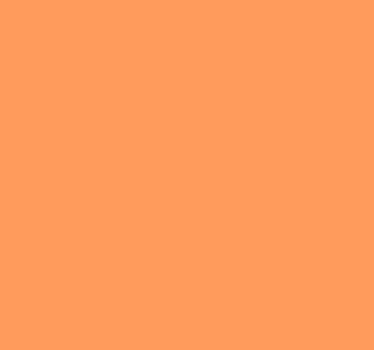 Apricot crush living room roller blind - TenStickers