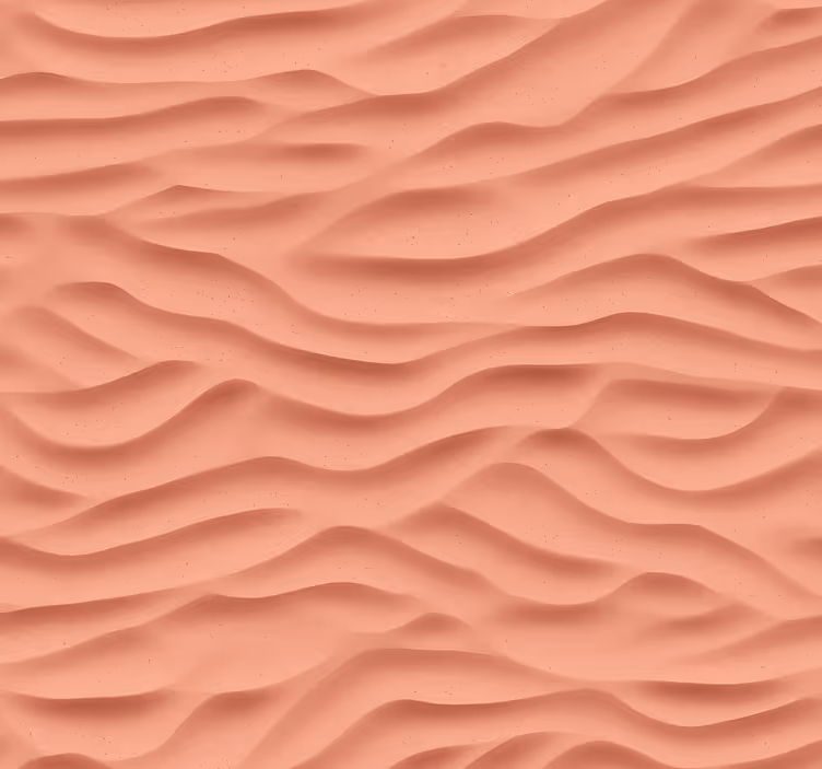 Light salmon textured Living room roller shade - TenStickers