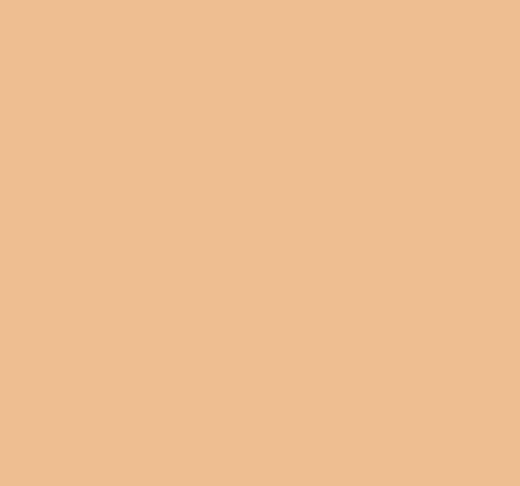 Wheat Living room roller shade - TenStickers