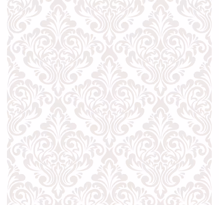 White damask pattern vintage blind living room roller blind - TenStickers