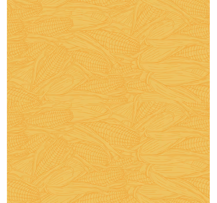 Corn shades yellow kitchen blind - TenStickers