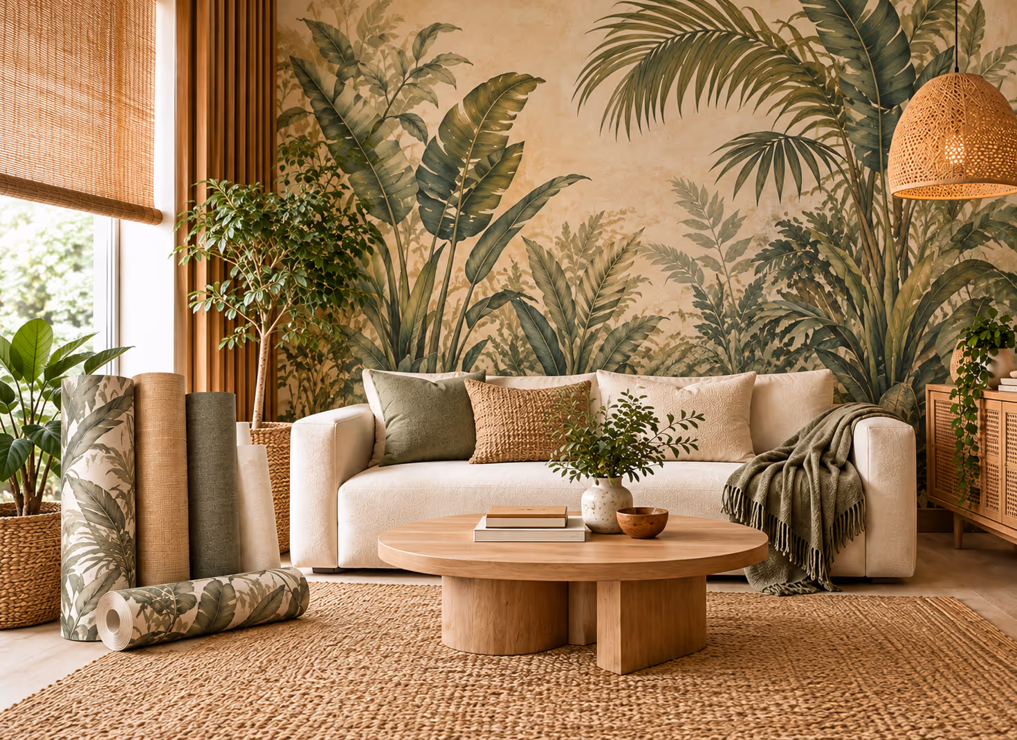 New collection of nature-inspired wallpapers and wall murals