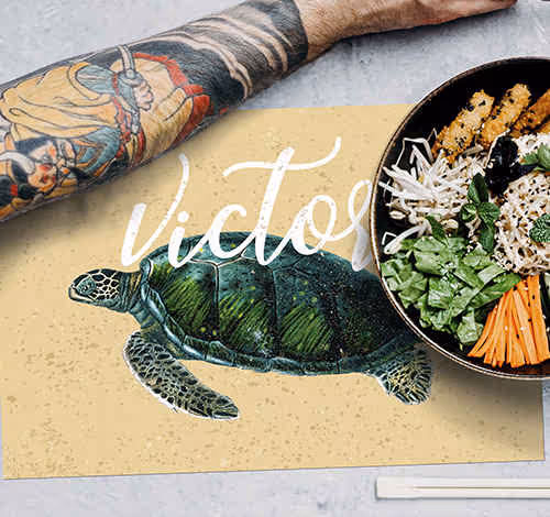 Placemats - Tenstickers Placemats - Tenstickers