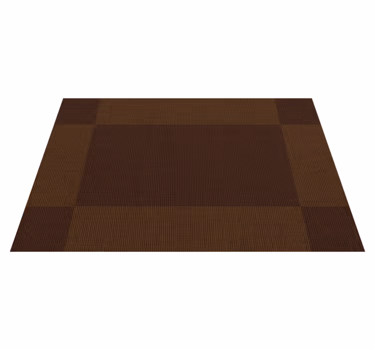 Textured brown surface placemat - TenStickers