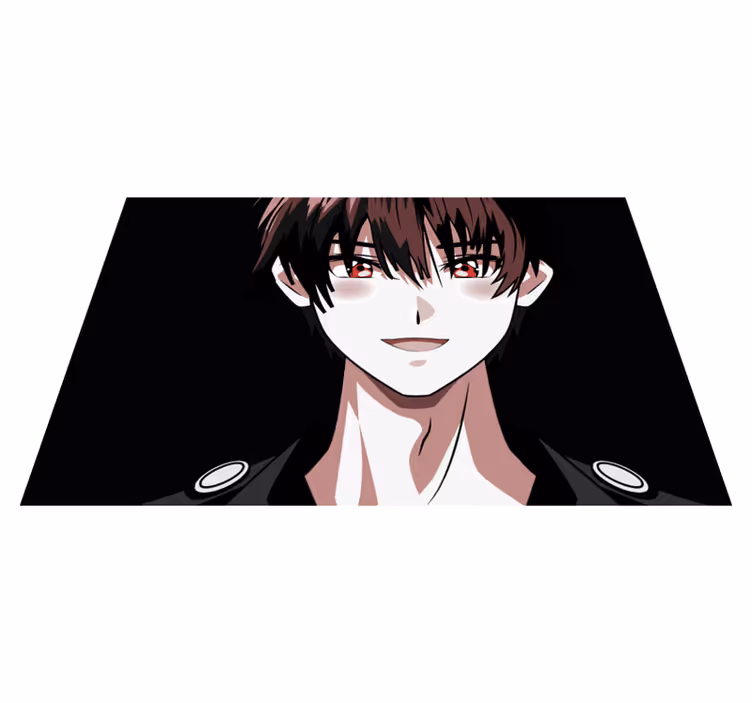 Expressive Character Portrait original placemat - TenStickers