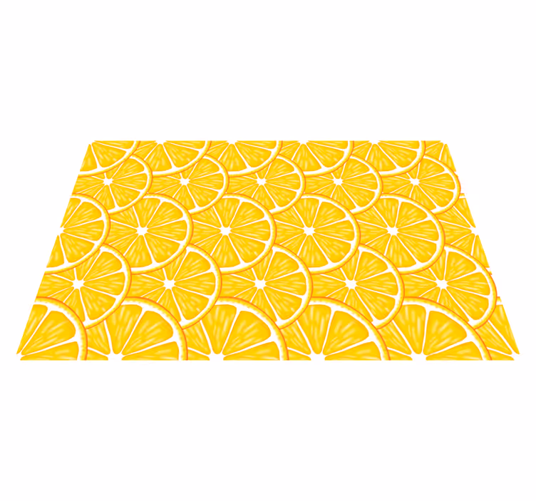 Original placemat fresh lemon design - TenStickers