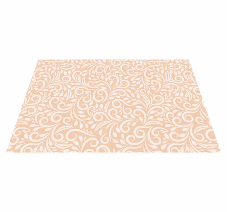 Elegant botanical placemat - TenStickers