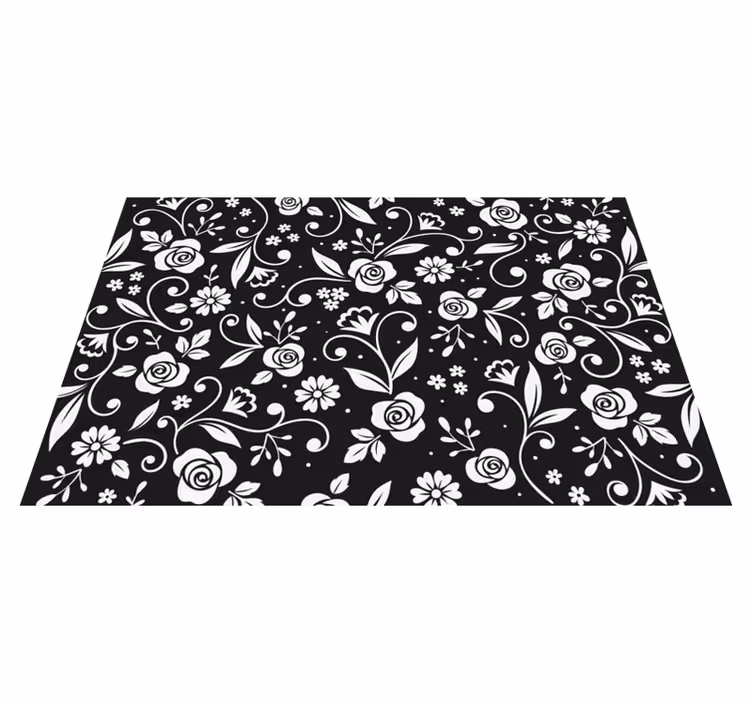 Placemat with botanical design surface - TenStickers