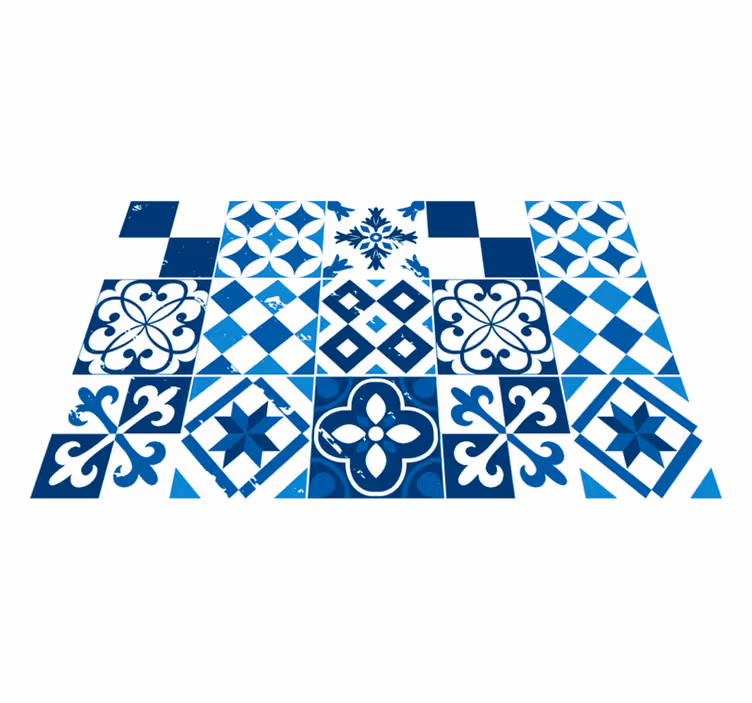 Placemat with geometric pattern design - TenStickers