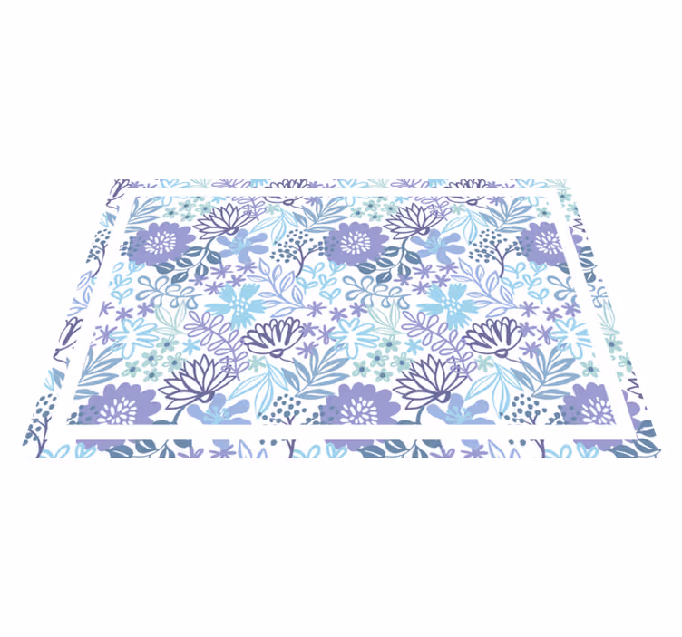 Original placemat with floral texture surface - TenStickers
