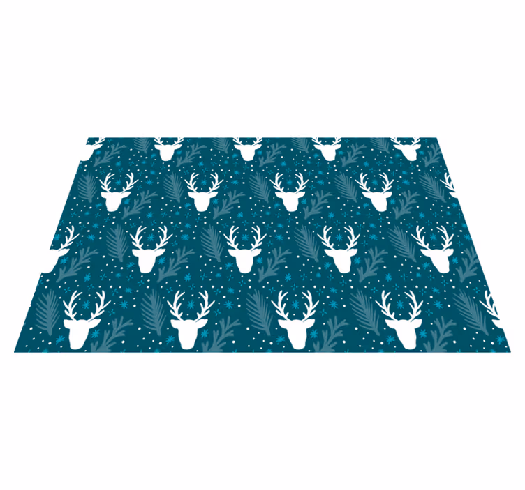 Christmas placemat for an elegant holiday table - TenStickers