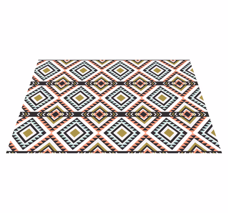 Original placemat with geometric design - TenStickers