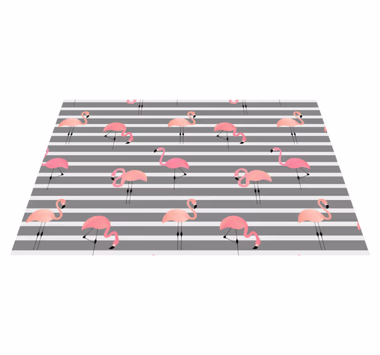 Original placemat flamingo pattern placemats - TenStickers