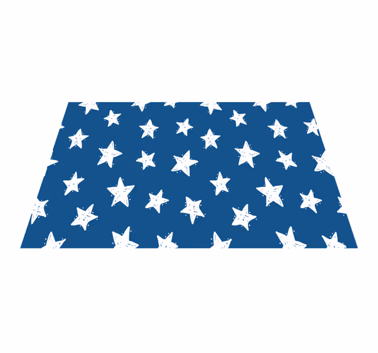 Original placemat star pattern design - TenStickers