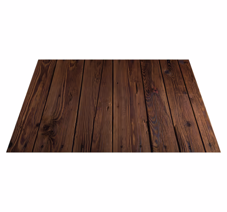 Timber board surface placemat - TenStickers