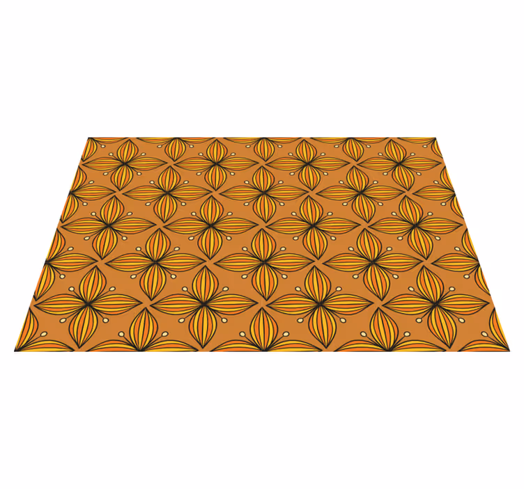 Original placemat floral geometric design - TenStickers