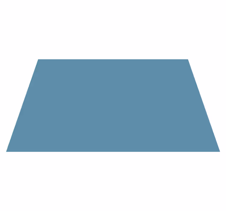 Blue Vinyl monocoloured placemats - TenStickers