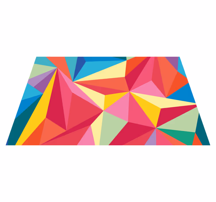 Original placemat geometric color design - TenStickers