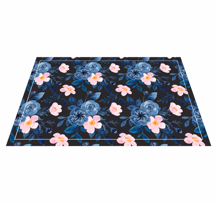 Original placemat with botanical texture design - TenStickers