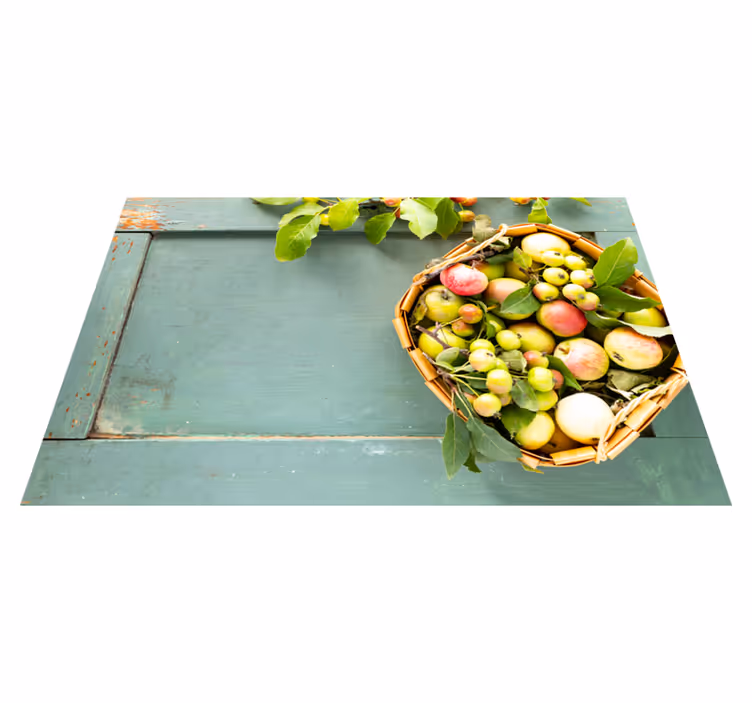 Placemat for home fruit basket design - TenStickers
