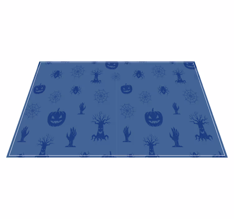 Halloween placemat for spooky themed decor - TenStickers