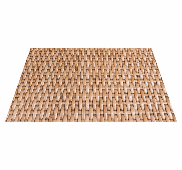 Woven textured surface placemat - TenStickers
