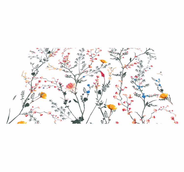 Original placemat floral pattern collection - TenStickers