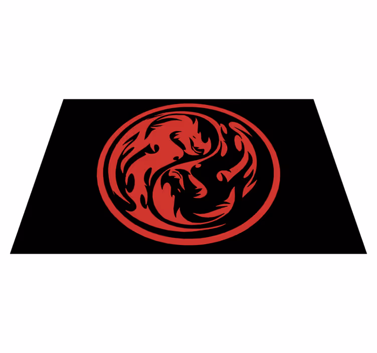 Original placemat with dragon emblem design - TenStickers