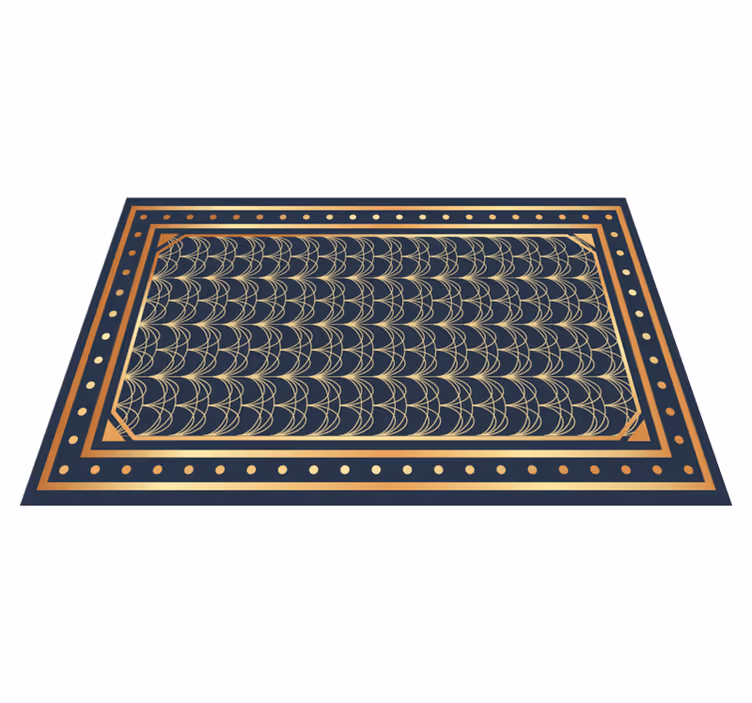Modern placemat with elegant geometric design - TenStickers