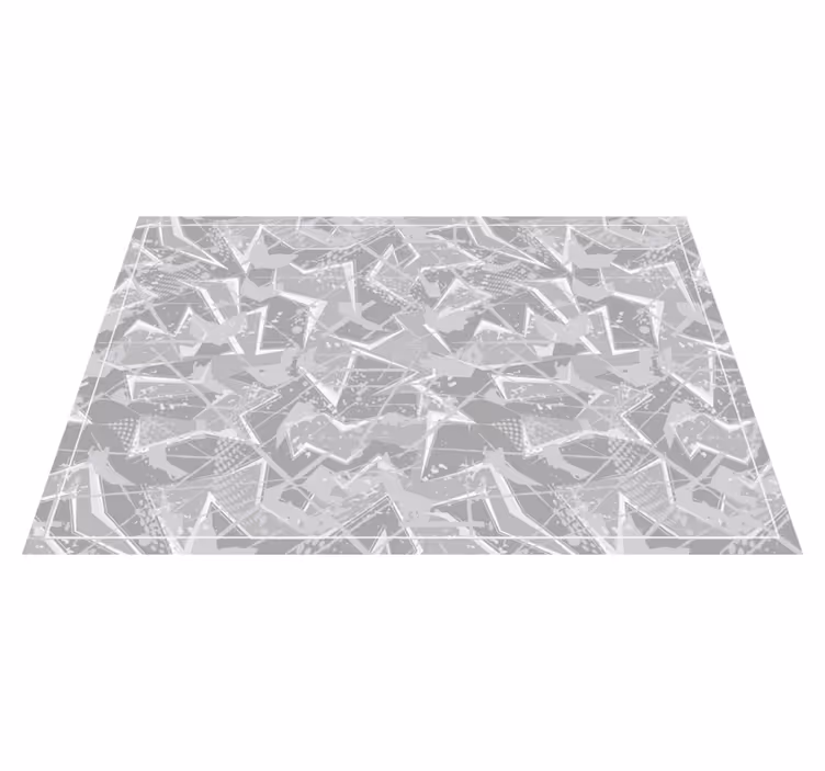 Placemat with abstract geometric shapes design - TenStickers
