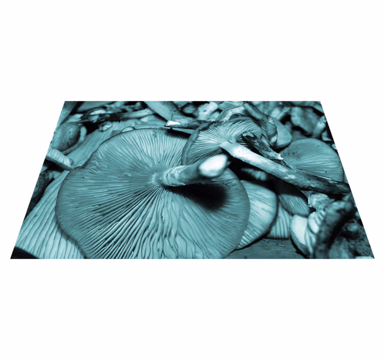 Mushroom close-up placemat - TenStickers