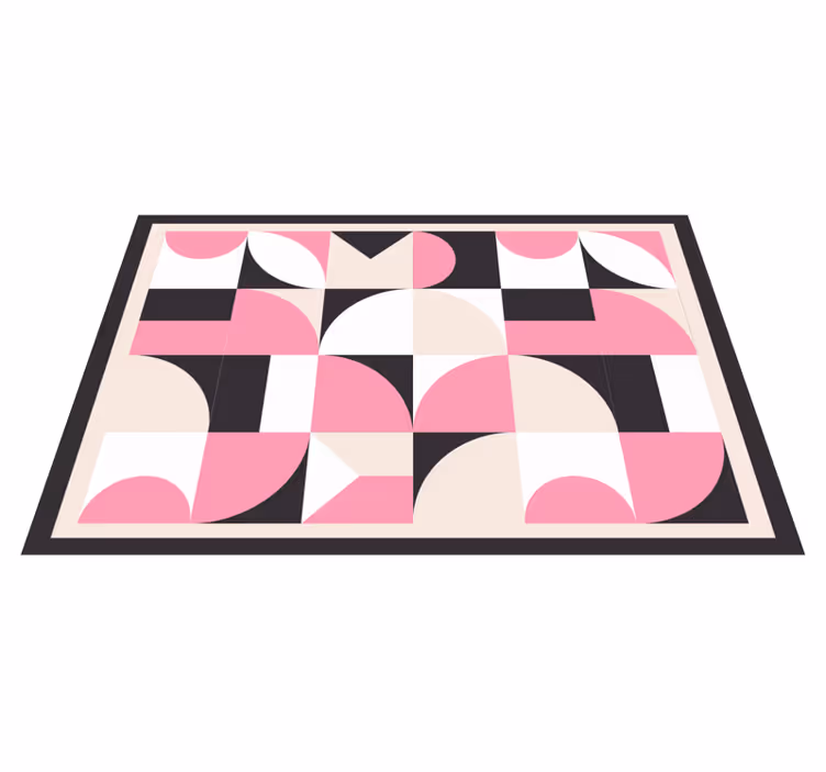 Modern placemat with geometric design - TenStickers