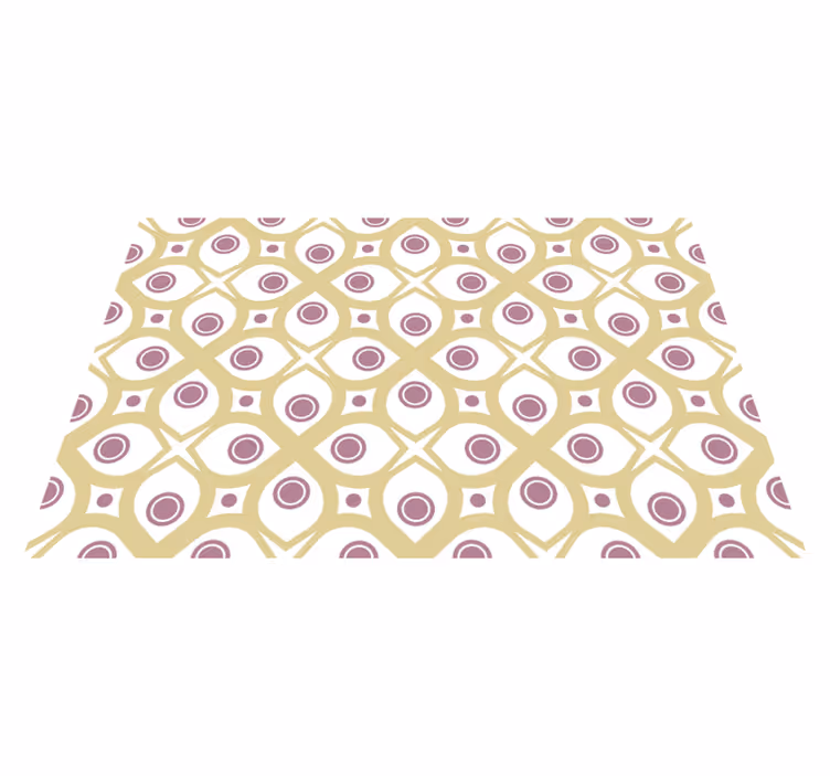 Modern placemat geometric pattern design - TenStickers
