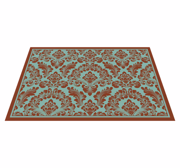 Elegant floral concept placemat - TenStickers