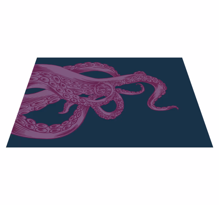 Original placemat octopus tentacle design - TenStickers