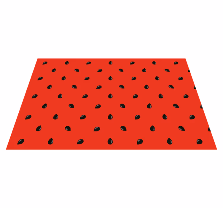 Original placemat watermelon seed design - TenStickers