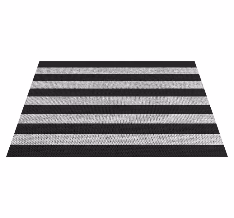 Modern placemat striped dining mat - TenStickers