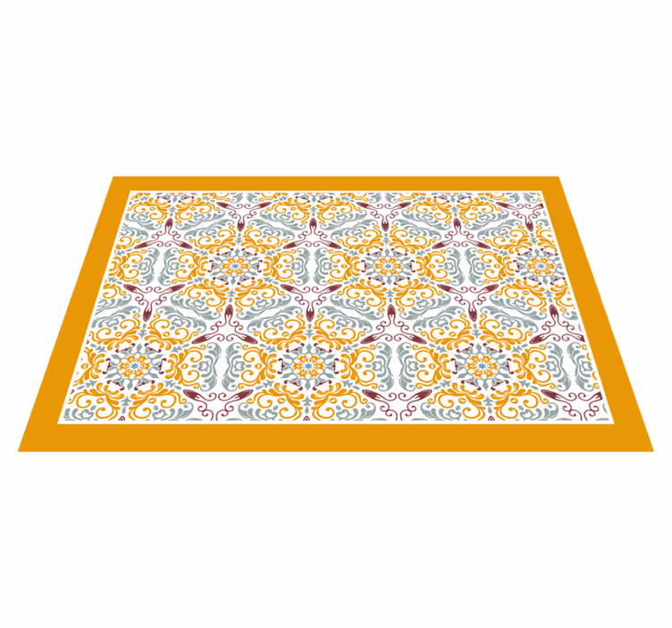 Original placemat with elegant ornamental design - TenStickers
