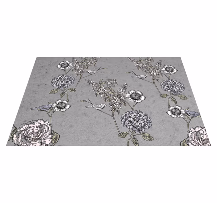 Original placemat with botanical design accent - TenStickers