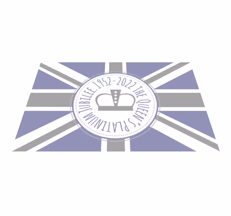 Platinum Jubilee Placemats - TenStickers