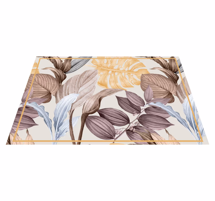 tropical plants XXL home placemats - TenStickers