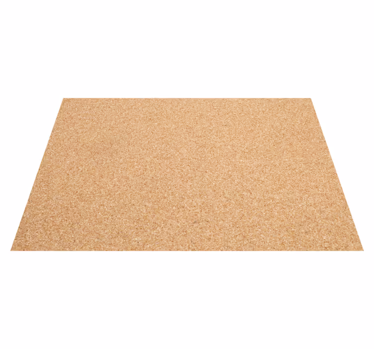 Cork image tablecloth placemats with textures - TenStickers