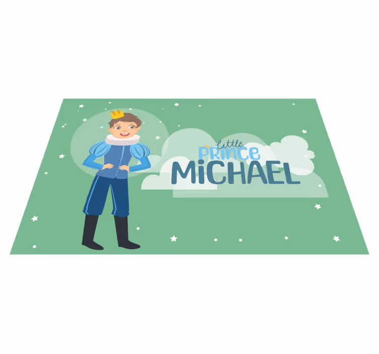 Little prince personalised placemats - TenStickers