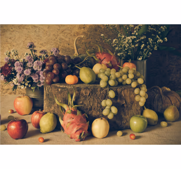Wall mural kitchen fruit for kitchen - TenStickers