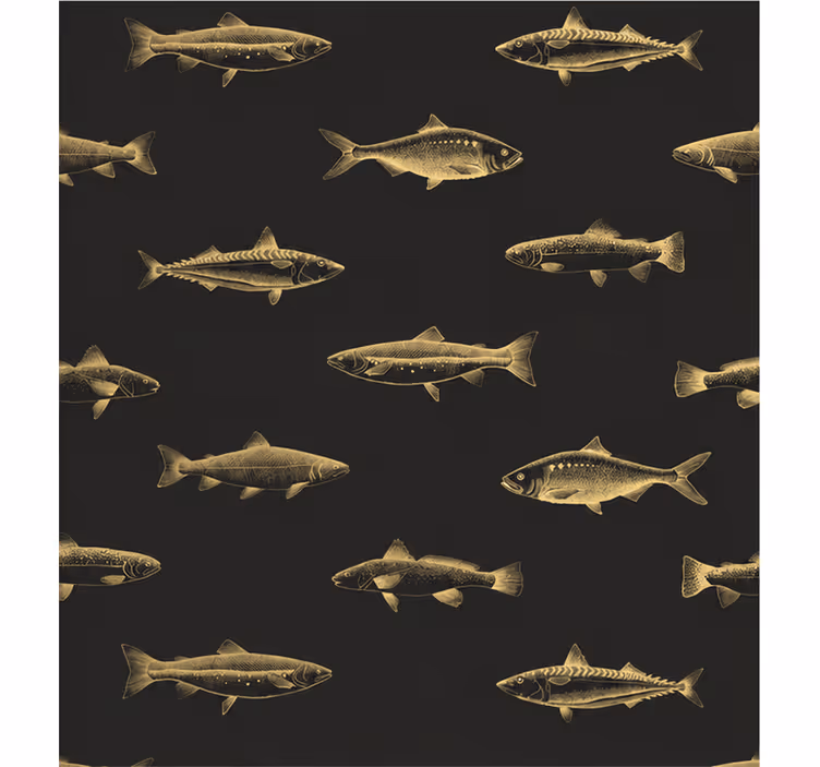 Under the sea wall mural fish - TenStickers