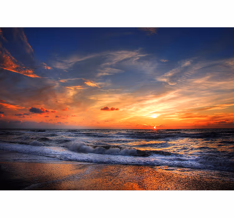 Punta Cana beach landscape wall mural - TenStickers