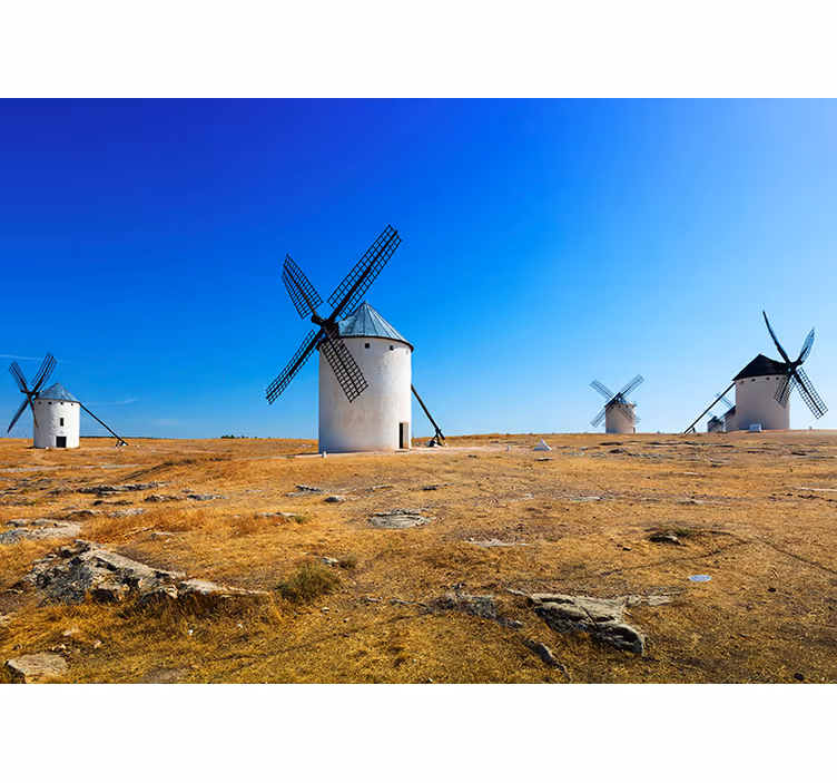 Rural area Spain wall mural - TenStickers