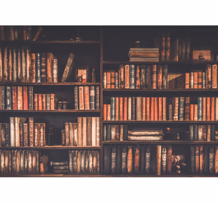 Romantic wall mural classic literature collection - TenStickers